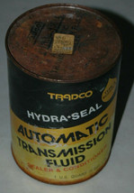 Vintage Tradco Hydra Seal Automatic Transmission Fluid Can Full 1 Quart  - $15.99