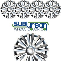 2010-2014 Volkswagen Golf Style 15" Replacement VW Hubcaps # 507-15S NEW SET/4 - £47.17 GBP
