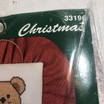Bucilla Christmas &quot;Stocking Stuffer&quot; Counted Cross Stitch Hanging Pic Kit~~Nip - £3.69 GBP