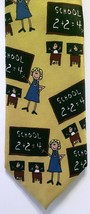 Beans McGee &quot;Happy School Daze&quot; Tie Teacher Elementary Math Children Lea... - $15.83