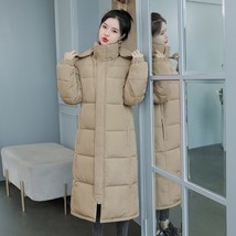 Long down cotton suit women&#39;s 2022 autumn winter jacket women new loose thickene - £60.36 GBP