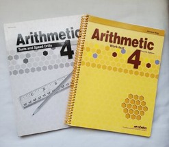 Abeka Arithmetic 4 Teacher Answer Key &amp; Tests / Speed Drill Key- 4th Grade Math - £14.15 GBP