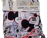 Mickey Mouse Women&#39;s Sleep Jogger With Pockets Size X-Small XS 0-2 Brand... - $12.86