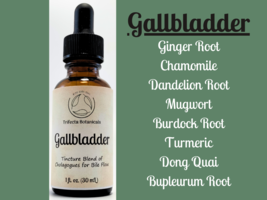 GALLBLADDER Herbal Tincture Blend / Liquid Extract / Organic Apothecary Herbs - £11.94 GBP