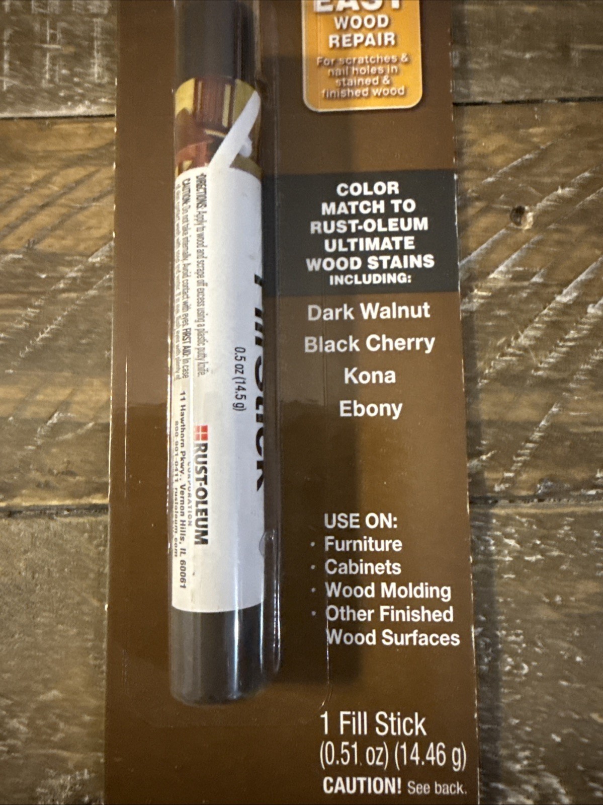 Rust-Oleum Wood Repair Fill Stick Item image 3