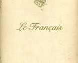 Le Francais Menu signed La Cuisine de Roland Liccioni Wheeling Illinois ... - $248.22