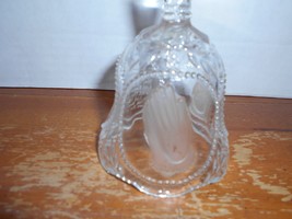 Vintage Emson 24% Lead Crystal &quot;The Lord Is My Shephard&quot; Prayer Bell ** - £11.74 GBP