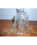 Vintage Emson 24% Lead Crystal &quot;The Lord Is My Shephard&quot; Prayer Bell ** - $285.10 MXN