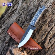 Best Tactical Knives Carbon Steel Skinning Knife FullTang Pocket Miniatu... - $23.72