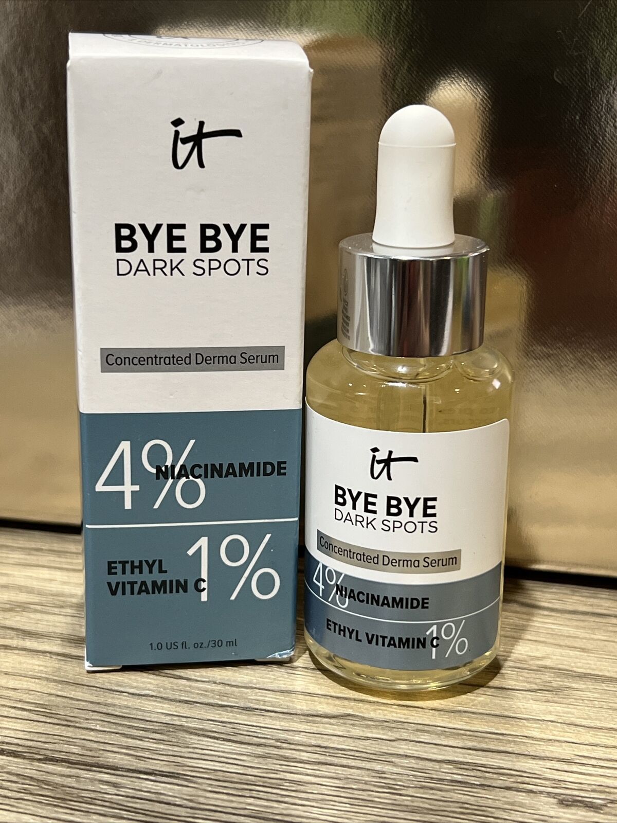 IT Cosmetics Bye Bye Dark Spots 4% Niacinamide Serum 1oz/30ml - £19.78 GBP