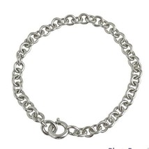 Tiffany &amp; Co Bracelet Classic Rolo Chain Link in Sterling Silver - $143.65