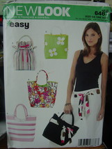 Sewing Pattern Totes, Purses, Bags to make -  Easy! 6467 - £3.73 GBP