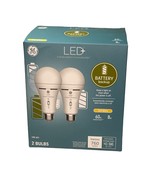 GE LED+ Backup Battery LED Light Bulbs, 8W, A 21 Rechargeable Emergency ... - £17.30 GBP