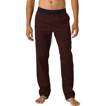 Men&#39;s PrAna Vaha Straight Yoga Pant size XL 32” inseam in Cacoa UPF 50+ MSRP $95 - £33.20 GBP