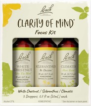 Bach Original Flower Remedies, Clarity of Mind Kit, For Focus and Mindfulness, N - £40.75 GBP