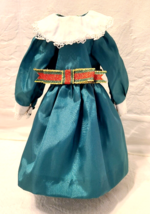 1995 Danbury Mint LITTLE CAROLER Dress for the 17&quot; Porcelain Shirley Temple Doll - £7.13 GBP