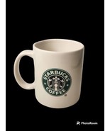  Starbucks 2004 Coffee Mug Cup White Classic Green Mermaid Logo - £5.45 GBP