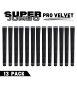 Majek 13 Piece SUPER Jumbo Golf Grips Mens XL Extra Large ALL Black NO L... - €59,21 EUR