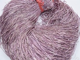 Dabka/French Wire For Embroidery and Jewellery Work Lavender 100gm 1MM - $21.49