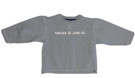 Nautica J EAN S Size L Gray Long Sleeve Sweatshirt Euc - £11.86 GBP