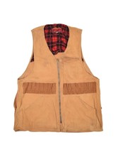 Vintage Cumberland Canvas Hunting Vest Mens M Trap Shooting Pouch Zip US... - $24.04