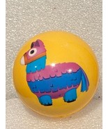 Dave &amp; Buster’s Llama Decorative Plastic Yellow Ball Small &amp; Light Pre-O... - $1.00