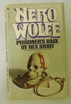 1984 Rex Stout-Nero Wolfe Prisoner&#39;s Base Bantam Vintage Paperback - £9.37 GBP