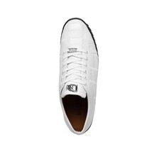 Bari Sporty Genuine Lizard Fashion Sneaker White image 3
