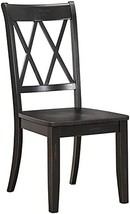 Black, Set Of Two Homelegance Dining Chairs. - £141.85 GBP