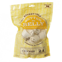 Better Belly Rawhide Chicken Liver Bones Small 10 count Better Belly Raw... - £27.44 GBP