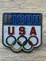 Ricoh Oylmpics lapel pin Souvenir - $4.95