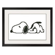 Snoopy Cross Stitch Pattern  127 - $2.75