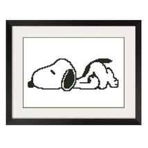 SNOOPY CROSS STITCH PATTERN -127 - £2.19 GBP