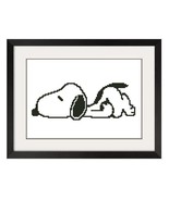 SNOOPY CROSS STITCH PATTERN -127 - £1.64 GBP