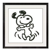 Snoopy Cross Stitch Pattern  129 - $2.75