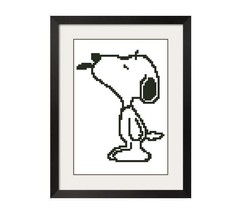 Snoopy Cross Stitch Pattern  139 - $2.75