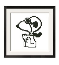 SNOOPY CROSS STITCH PATTERN -140 - £2.20 GBP