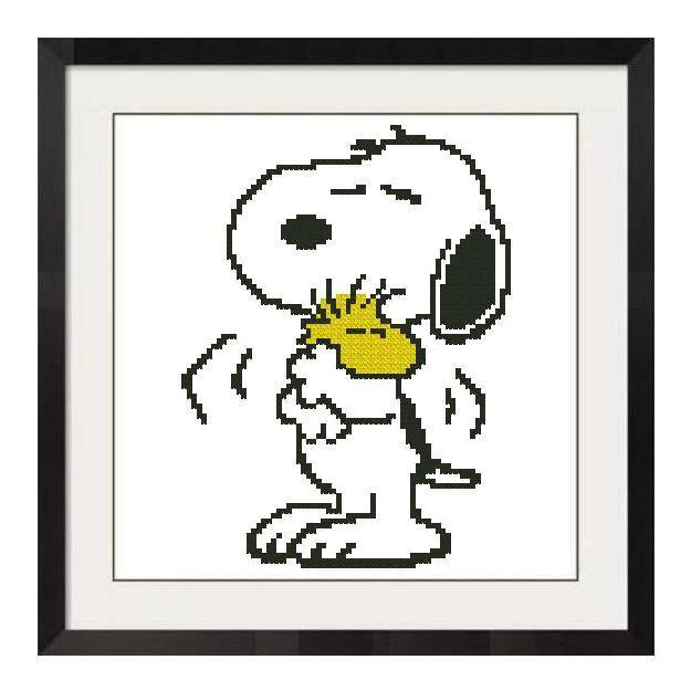 Primary image for SNOOPY CROSS STITCH PATTERN -96