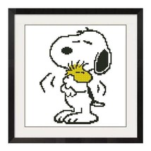 Snoopy Cross Stitch Pattern  96 - $2.75
