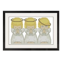 Three Angels Cross Stitch Pattern  270 - £2.16 GBP
