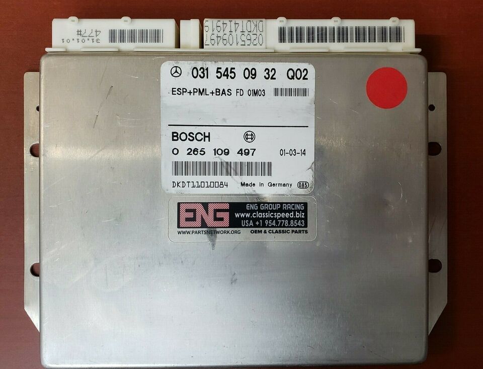 1-YEAR WARRANTY: MERCEDES-AMG A0315450932 ESP+PML+BAS BOSCH 0265109497 - $149.52