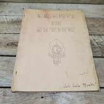 Farmington Mo Missouri 1942 - 1943 High School Year Book Farmington Knights - £46.94 GBP