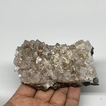 302g, 3.9&quot;x2.3&quot;x1.7&quot;, Rare Manganese Cluster With Quartz Mineral Specimen,B10664 - £29.88 GBP