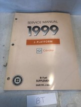 1999 Chevrolet Chevy GMC Cavalier BI FUEL Service Shop Repair Manual Supplement - £7.79 GBP