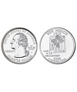 2008 D &amp; P New Mexico State Quarters - $1.00
