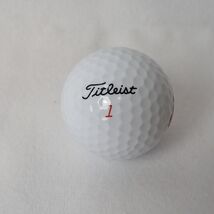 Titleist 1 Wells Fargo Home Mortgage White Golf Ball DT So Lo Pre-owned - $7.99