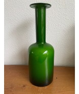 Otto Brauer Pour Holmegaard Pop Art Gulvase Vibrant Vert Vase - $293.98