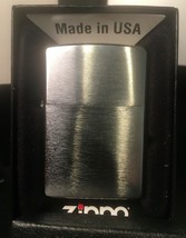 2008 Zippo Lighter Usa New High Polished Chrome CASE- Nice &amp; Cl EAN Retro Vintage - £19.74 GBP