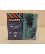 New With Tags POPTIMISM! Red &amp; Blue Color-Changing Silver Wire LED Light... - $139.49 MXN