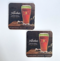 2013 Ambar DosEquis Cardboard Drink Bar Coasters Set of 2 - $9.95